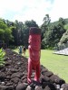 Tiki rojo. Marae de Arahurahu