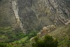 Estratos geológicos en la Sierra de Algairén