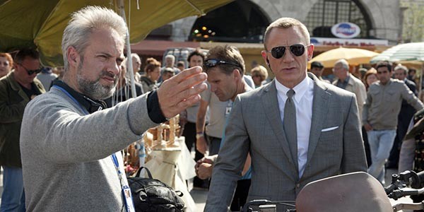 Director Sam Mendes and Daniel Craig stars as James Bond in Metro-Goldwyn-Mayer Pictures/Columbia Pictures/EON Productions’ action adventure SKYFALL.