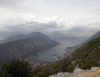 Vista general de la Bahía de Kotor, al día siguiente