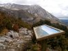 Mirador con mesa panorámica hacia el valle de Lierp. Prames