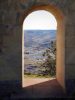 Desde el arco romano de Medinaceli las salinas del Jalón