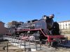 Locomotora de época en Arcos de Jalón