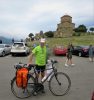 Mtskheta desde el Monasterio y Catedral