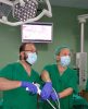 ...y al que venían cirujanos de distintos puntos de España para vernos operar cirugía endoscópica.