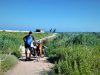 ¡Atención! En las zonas de dunas no salir del camino marcado.