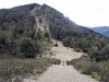 Camino de la Serra a su llegada a la Collada de Benifons